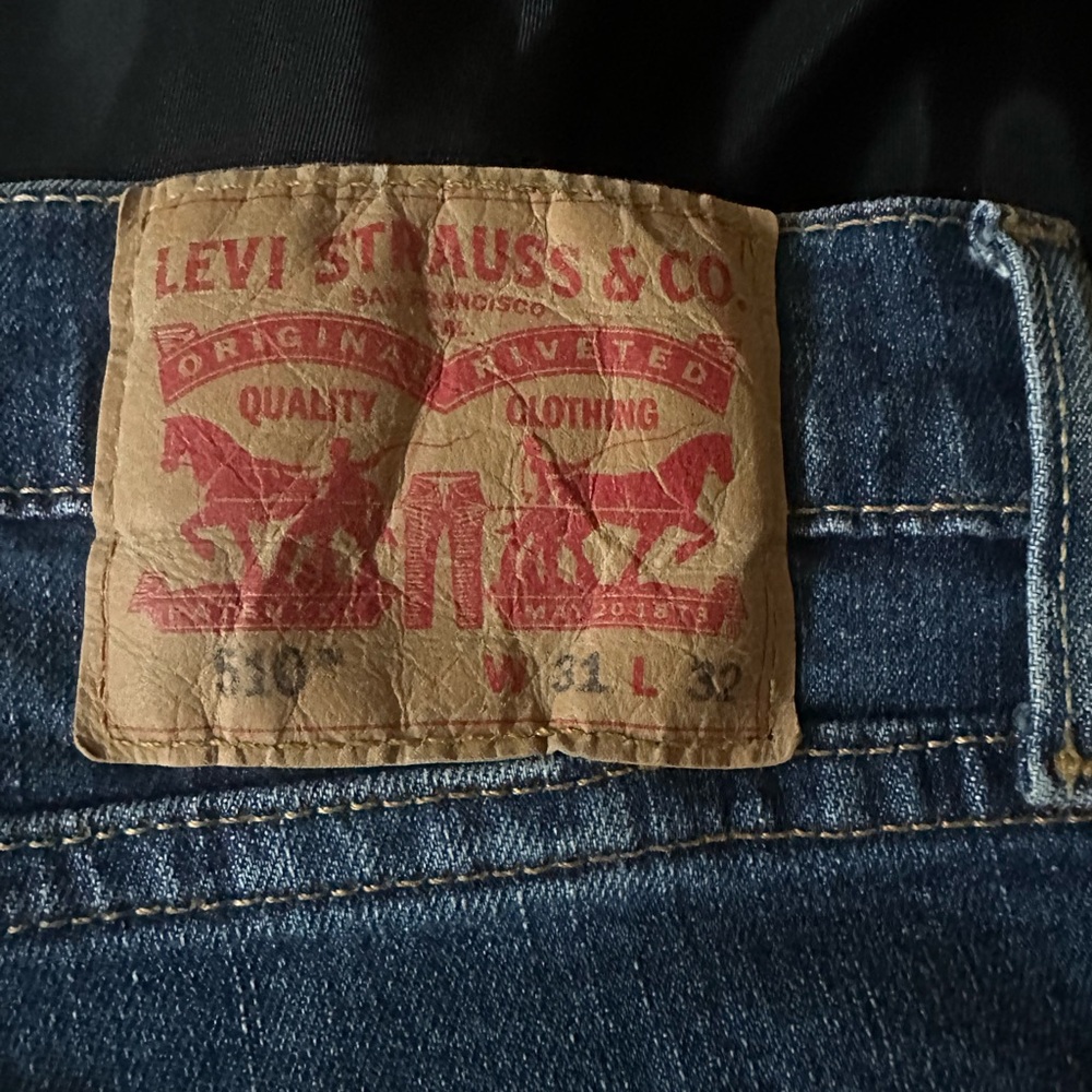 Levis 510 Men's Premium Jeans Size 31/32